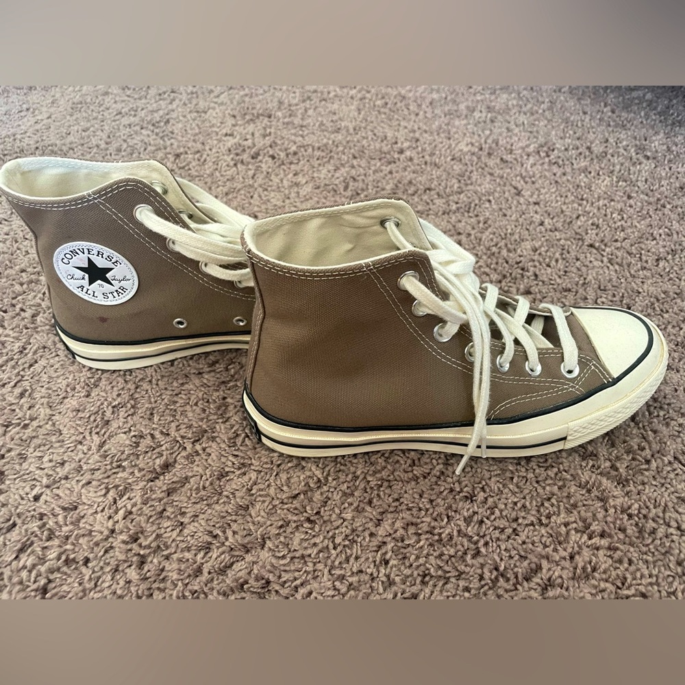 Converse Vintage All Star High Rise Chuck Taylor, Color Brown